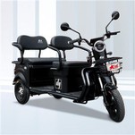 ڈلیوری الیکٹرک فولڈ ایبل شاپنگ ٹرائی سائیکل