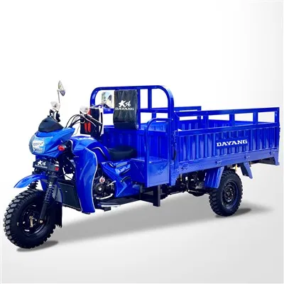 کارگو ٹرانسپورٹ کے لیے ہیوی ڈیوٹی پٹرول ٹرائی سائیکل